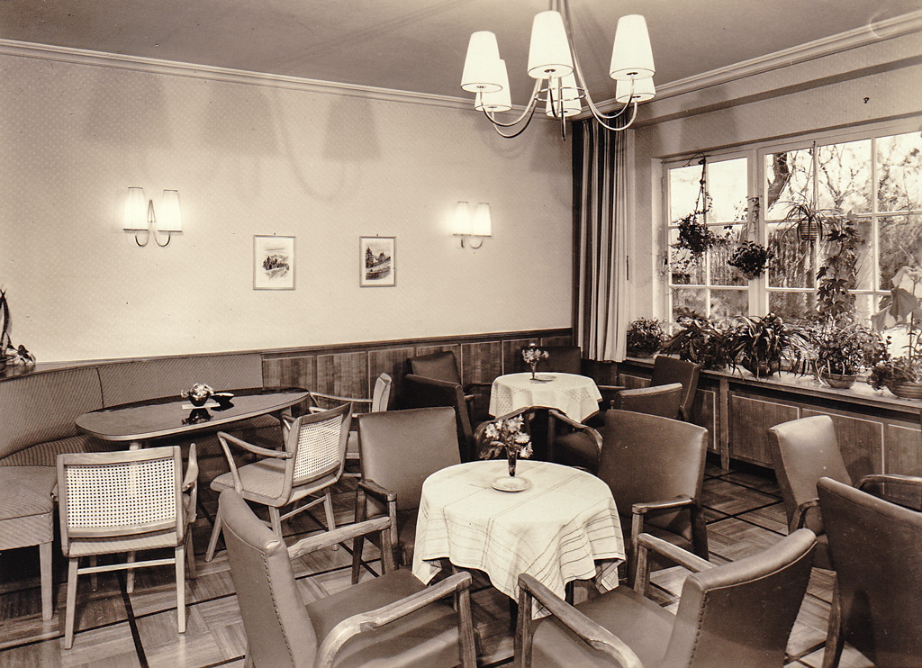 Café Glatt, Achern, 1950er Jahre